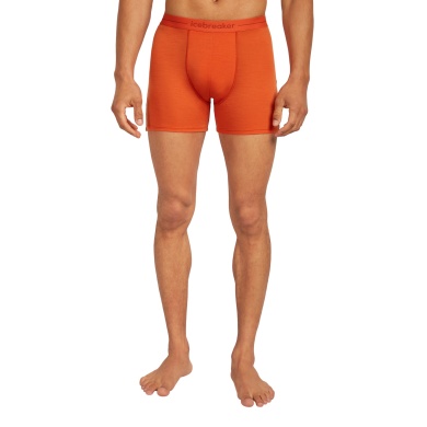 Icebreaker Boxershort Anatomica (Merinowolle) Unterwäsche rot Herren